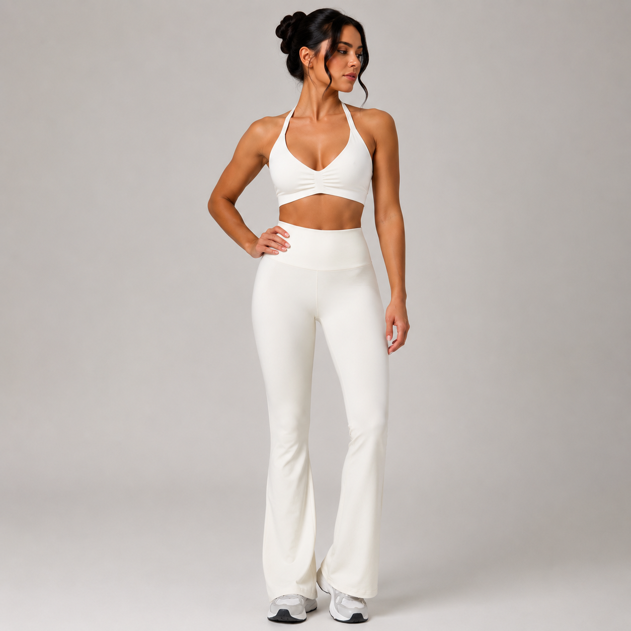 Cloud Sculpt Halter Bra