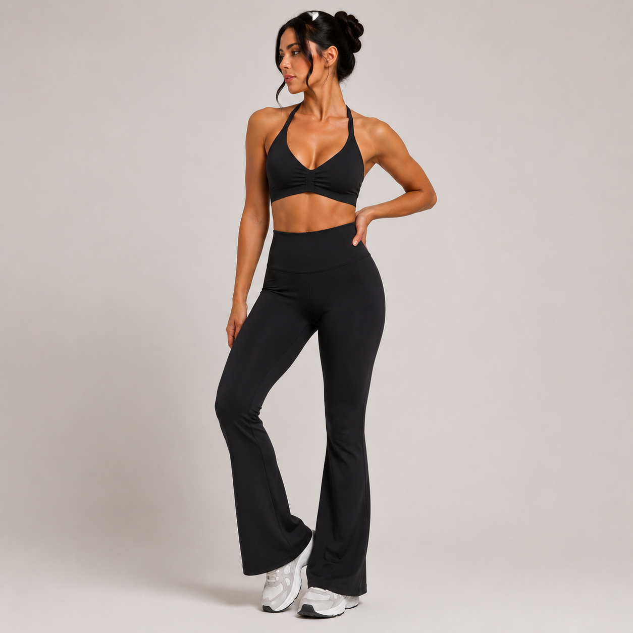 Eclipse Sculpt Halter Bra