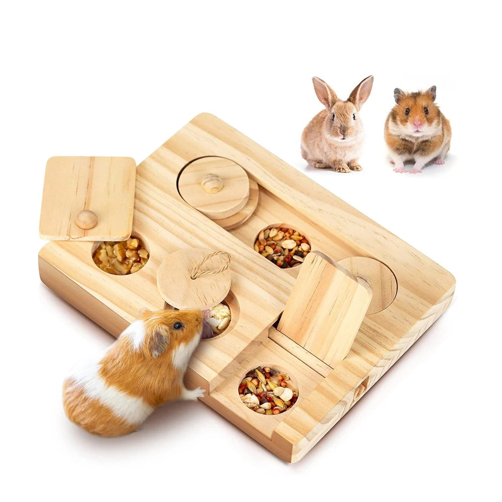 Coffret d'Éveil 6 en 1 AIRA — bois naturel, ambiance compagnon minimaliste