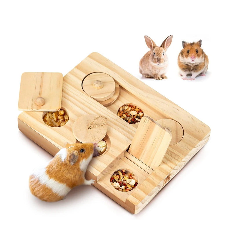 Coffret d'Éveil 6 en 1 AIRA — bois naturel, ambiance compagnon minimaliste
