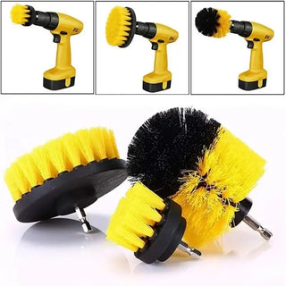 Kit de Brosses Nettoyantes AIRA — trio multi-surfaces, ambiance intérieur minimaliste