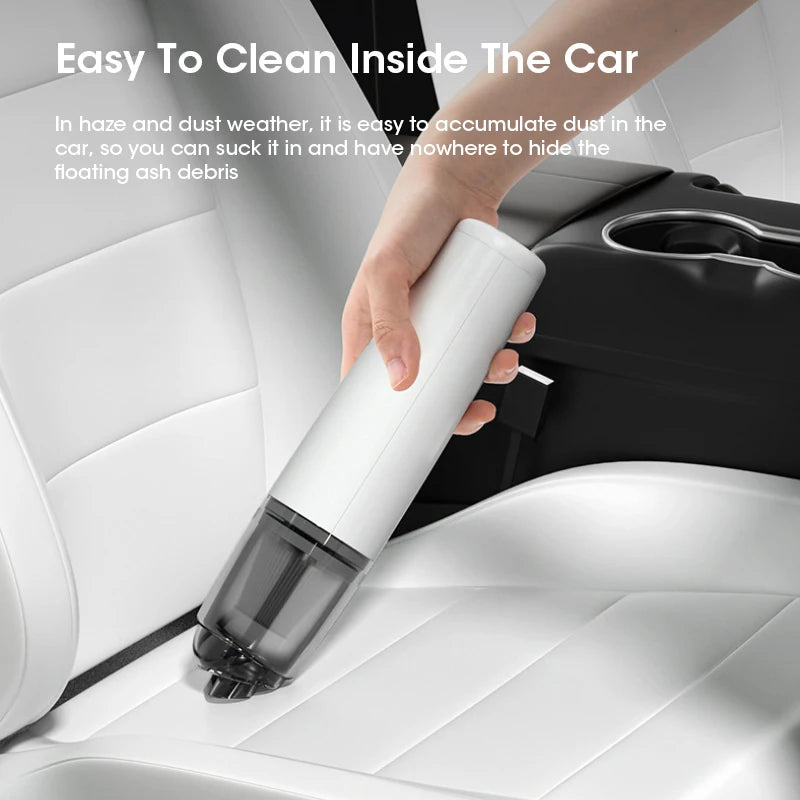 Aspirateur Auto Sans Fil AIRA — aspiration puissante, ambiance habitacle minimaliste (vue 5)