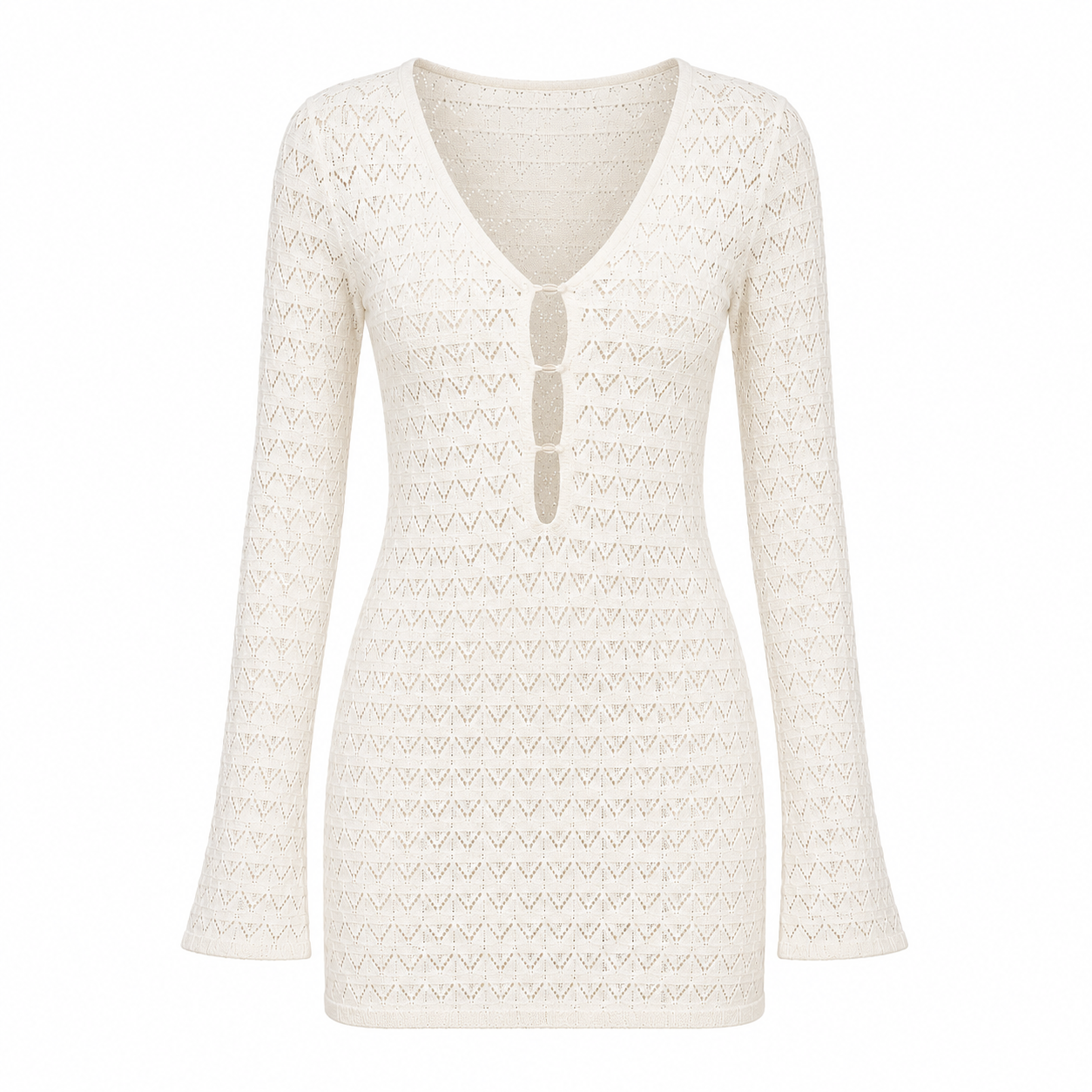 Santorini Knit Beach Cover Dress