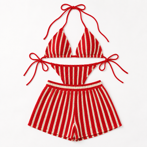 Amalfi Crochet Bikini Set