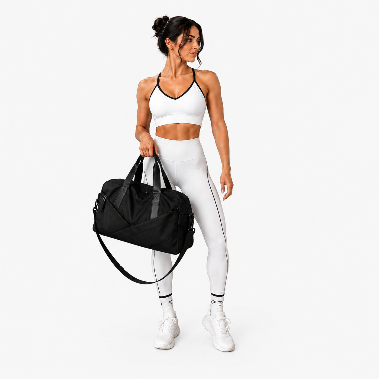 Noir Voyager Duffel Bag