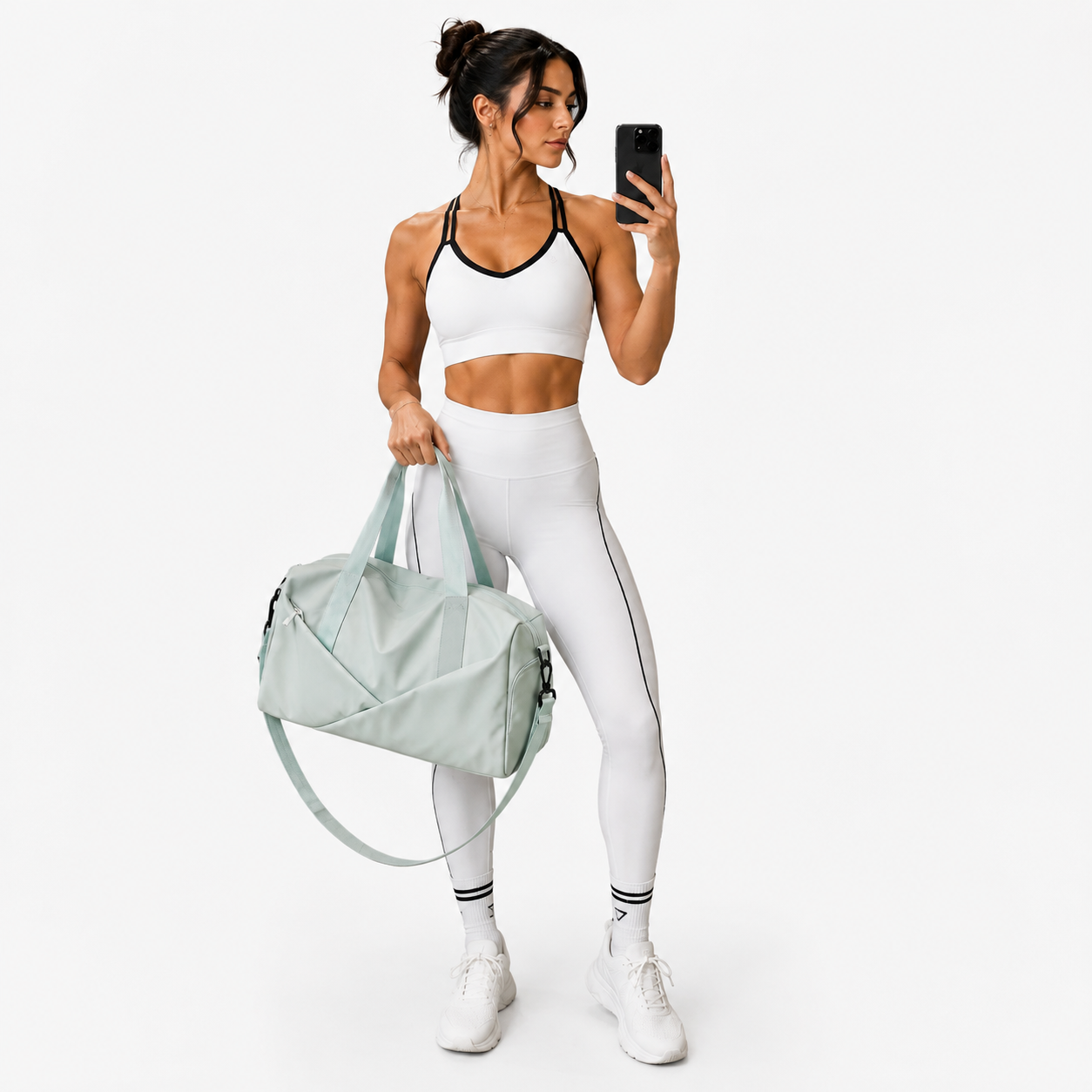 Noir Voyager Duffel Bag