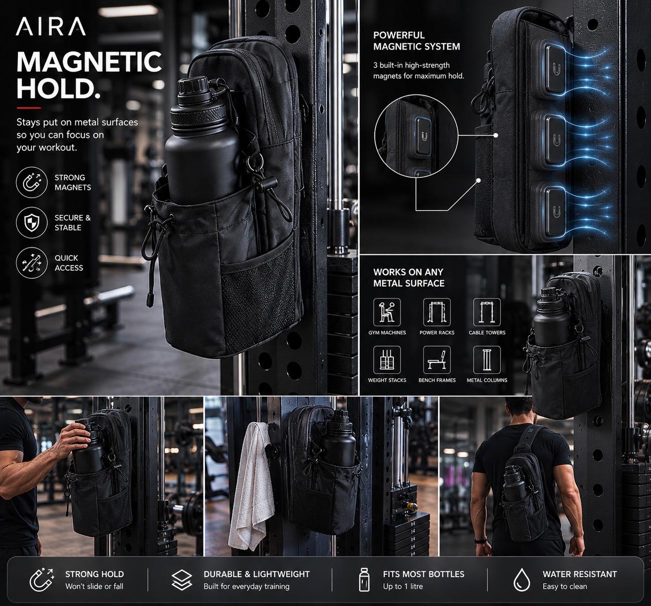 HydraPack Fitness Bottle Bag